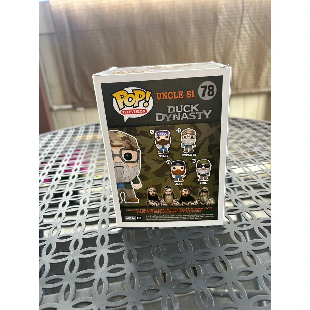 Funko Pop Duck Dynasty Set Willie 77 Uncle Si 78 7-Eleven Exclusive Jase 79 Lot